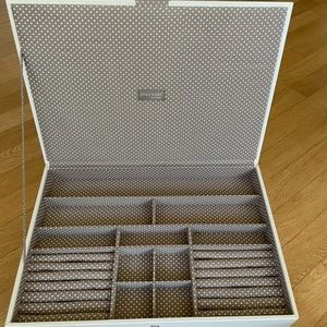 Stackers 2 piece leather jewelry storage